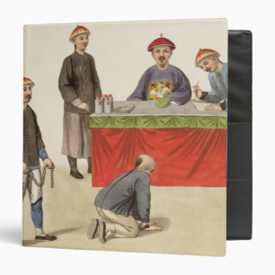 A Culprit before a Magistrate, plate 1 from 'The P Binder