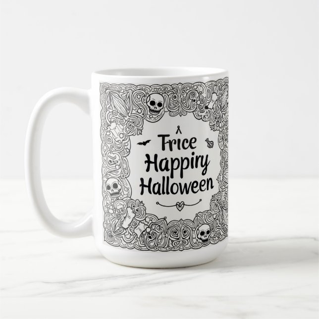 a cup for Halloween (Left)
