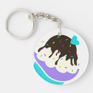 A Cup Full of Sweetness Keychain