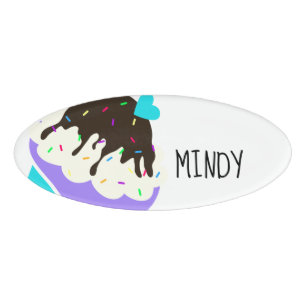 A Cup Full of Sweetness Name Tag