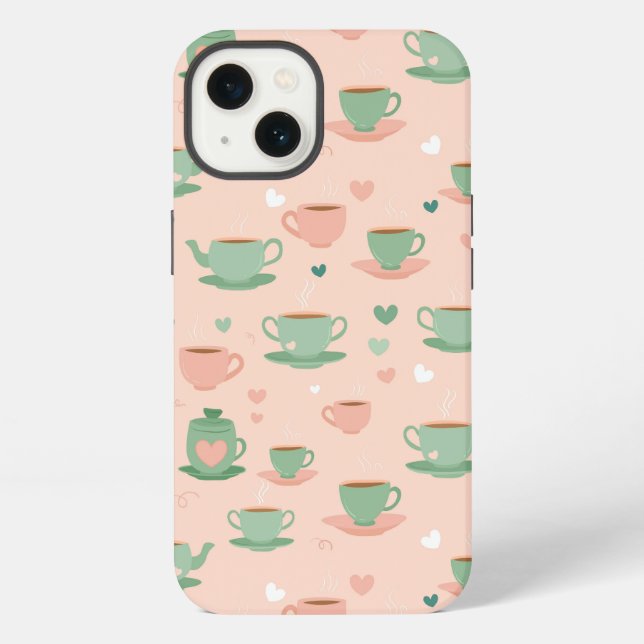 A Cup of Cozy iPhone Case (Back)