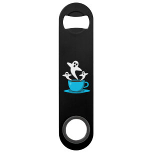 A Cup of Ghost Smoking Coffee Bar Key
