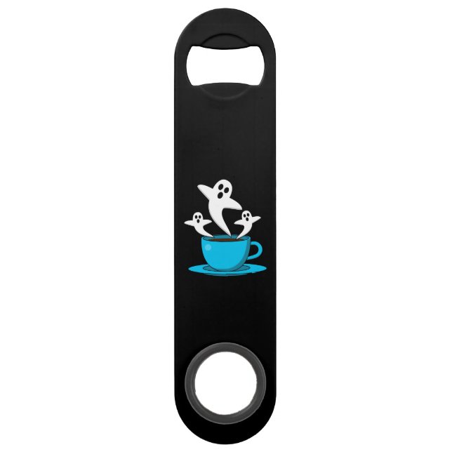 A Cup of Ghost Smoking Coffee Bar Key (Front)