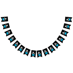 A Cup of Ghost Smoking Coffee Bunting Flags