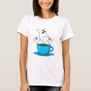 A Cup of Ghost Smoking Coffee T-Shirt