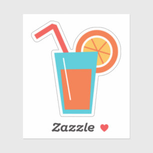 A cup of orange juice