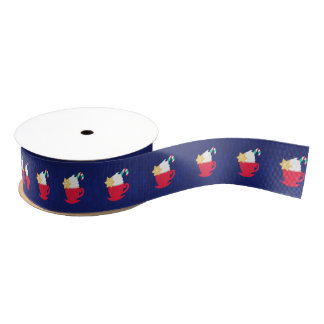 A Cup of 'Tis The Season Grosgrain Ribbon