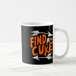 A Cure Heart Leukaemia Cancer Awareness Ribbon Gif Coffee Mug