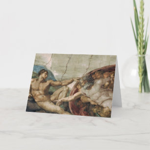 A curious god.            Christmas Holiday Card