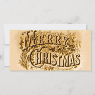 A Currier and Ives Merry Christmas Holiday Card