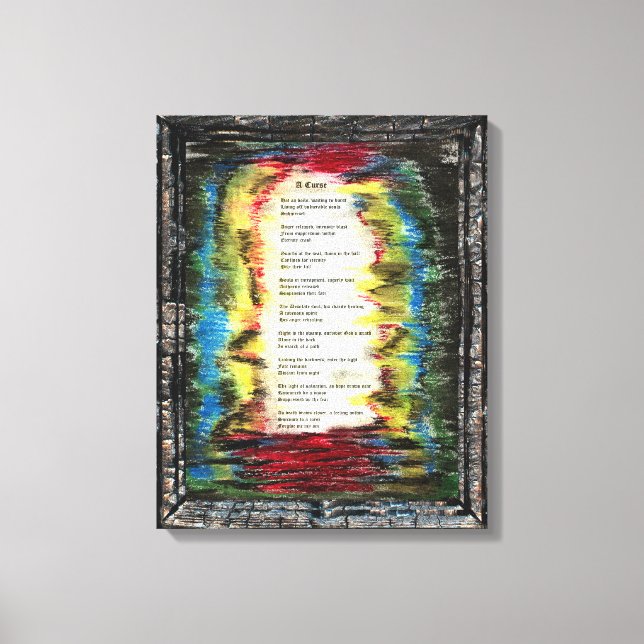 A Curse Canvas Print (Front)