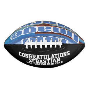 A custom text Personalized Football