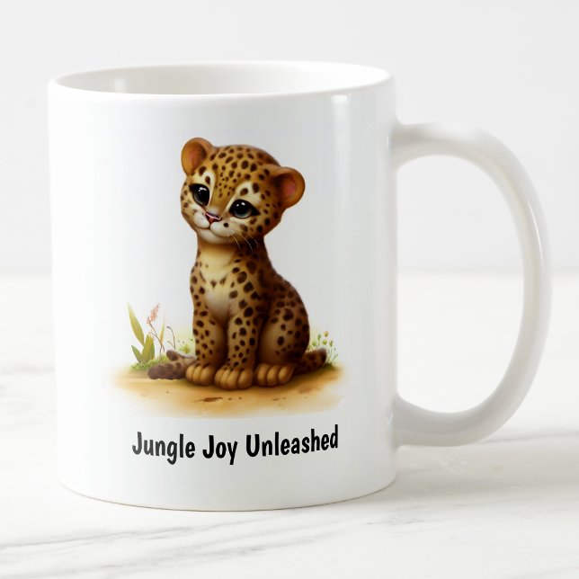 A Cute 3D Painted Ocelot Coffee Mug (Creator Uploaded)