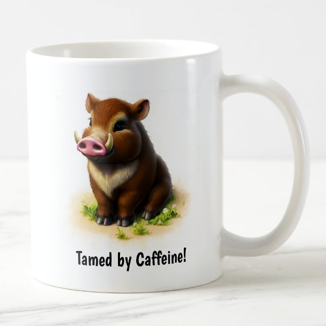 A Cute 3D Painted Warthog Coffee Mug (Creator Uploaded)