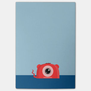 A Cute and Friendly Cyclops Mutant Monster Post-it Notes