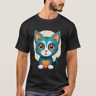 a cute cat t shirt
