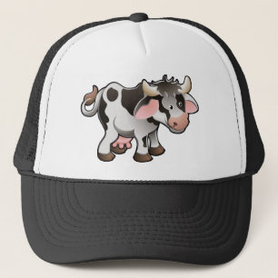 A Cute Dairy Cow Trucker Hat
