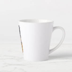 A cute dog Border Collie Latte Mug