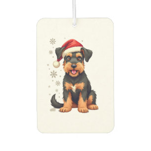A cute dog Border Collie [RB#10009]  Air Freshener