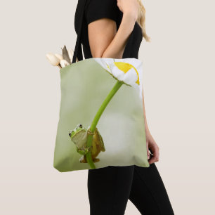A Cute Frog Tote Bag