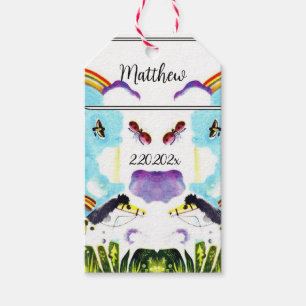 A Cute Gift Tag as a Bookmark for Kid's Books 