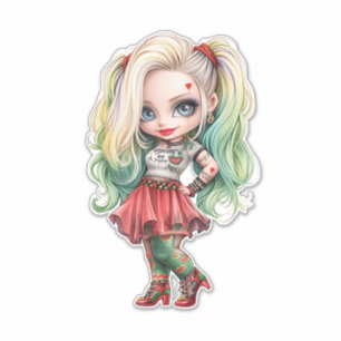 A Cute Girl Halloween Design Collection 9