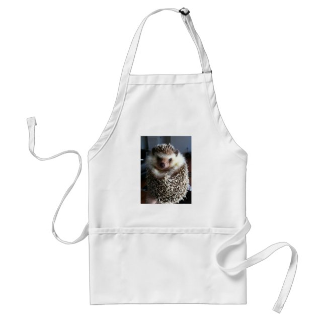 A cute hedgehog standard apron (Front)