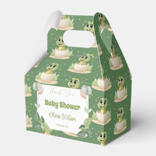 A Cute Little Dinosaur Is On The Way Baby Shower  Favor Box
