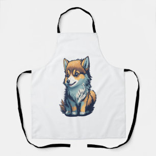 A Cute Little Puppy Apron