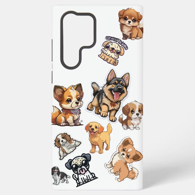 A cute little puppy 🤩| stray dog🐾| S23 case (Back)