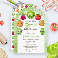A Cute Little Sprout Is On the Way Baby Shower