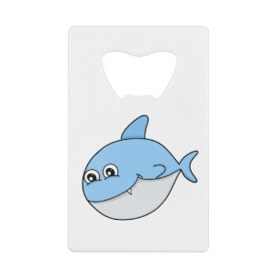 A Cute Shark Credit Card Bottle Opener