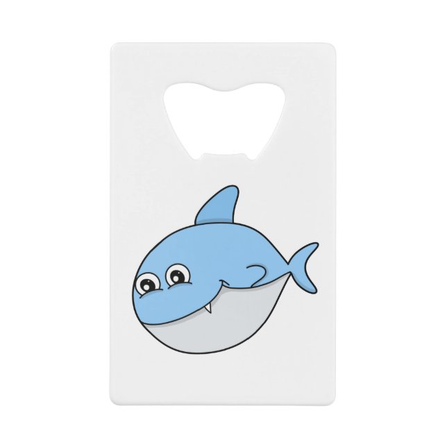 A Cute Shark Credit Card Bottle Opener (Front)