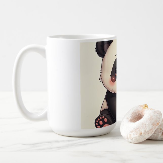 a cuty panda mug (With Donut)