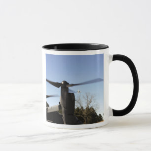 A CV-22 Osprey prepares to take off Mug