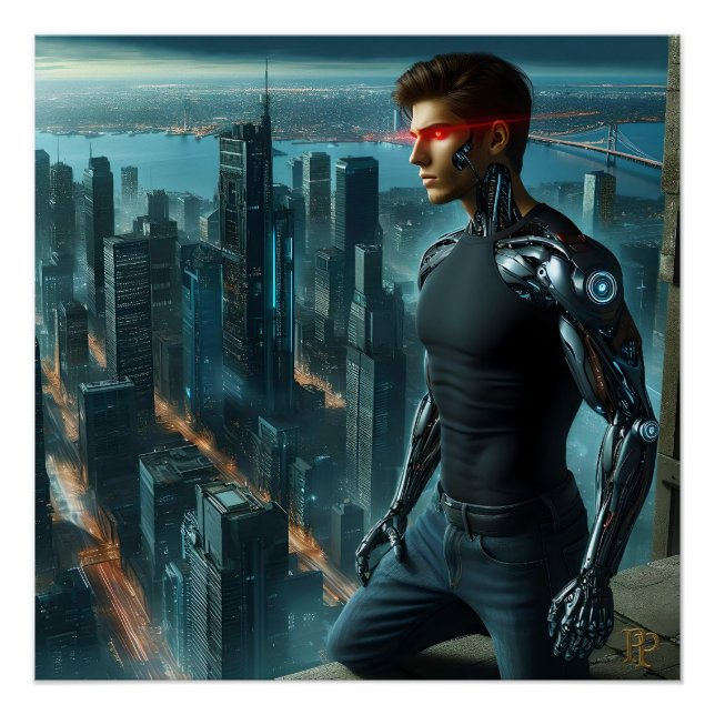 A Cybernetic Man Poster (Front)