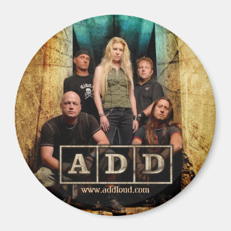 A.D.D. Magnet - Round