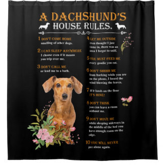 A Dachshund's House Rules
