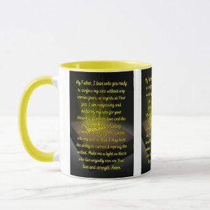 A Daily Repentance Prayer Two-Tone Mug 2