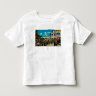A daily scene on the Pike, Long Beach Toddler T-shirt