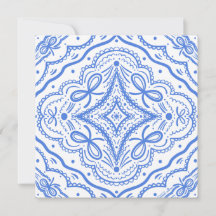 A dainty invitation