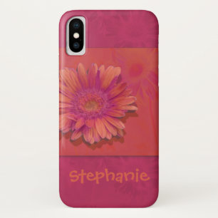 A Daisy with Orange and Magenta Case-Mate iPhone Case