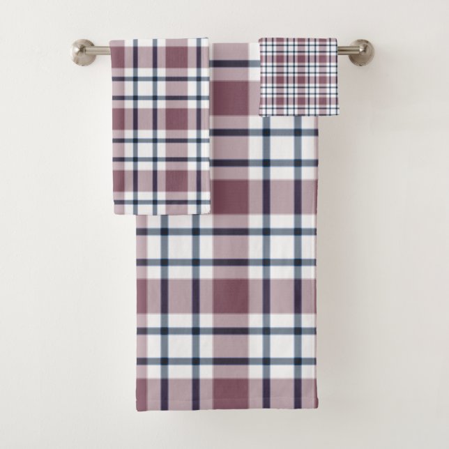 À damiers rétro gris motif gris clair (En situation)