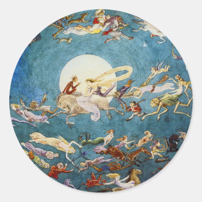 A Dance Around the Moon Stickers (Front)