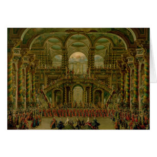 A Dance in a Baroque Rococo Palace