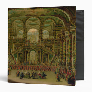 A Dance in a Baroque Rococo Palace Binder