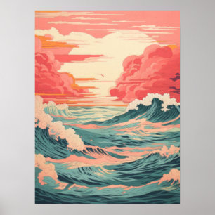 A Dance of Waves and Sunshine Poster