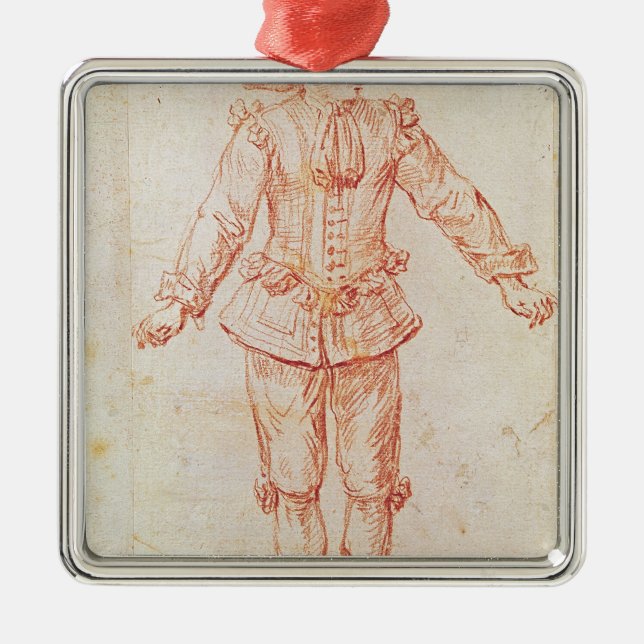 A Dancer from the Paris Opera Metal Ornament (Front)