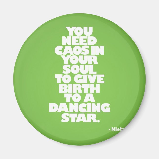 A Dancing Star Magnet (Front)