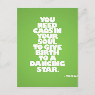 A Dancing Star Postcard